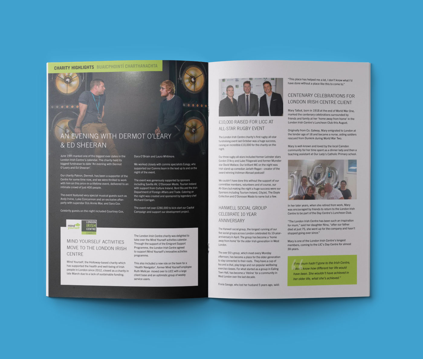 London Irish Centre charity annual report